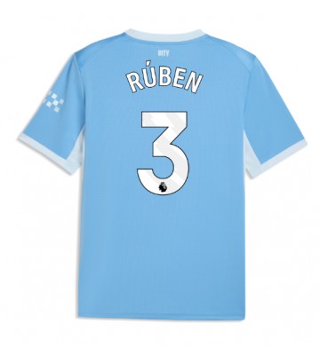 Manchester City Ruben Dias #3 Hjemmebanetrøje 2026-27 Kortærmet